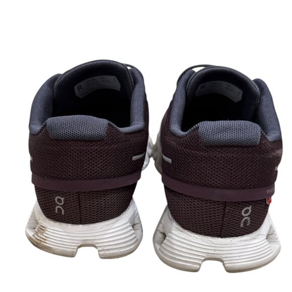 On Running Cloud 5 Sneakers In Mulberry/Eclipse - Picture 7 of 10